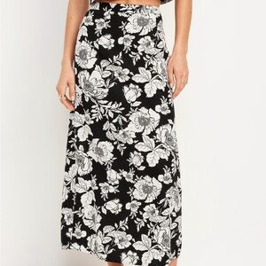 Floral maxi skirt